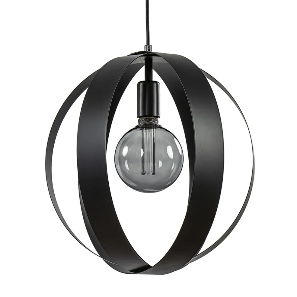 hanglamp_zwart_metalen_ri_0.webp Cheap Straluma Hanglamp zwart metalen ringen 40 cm