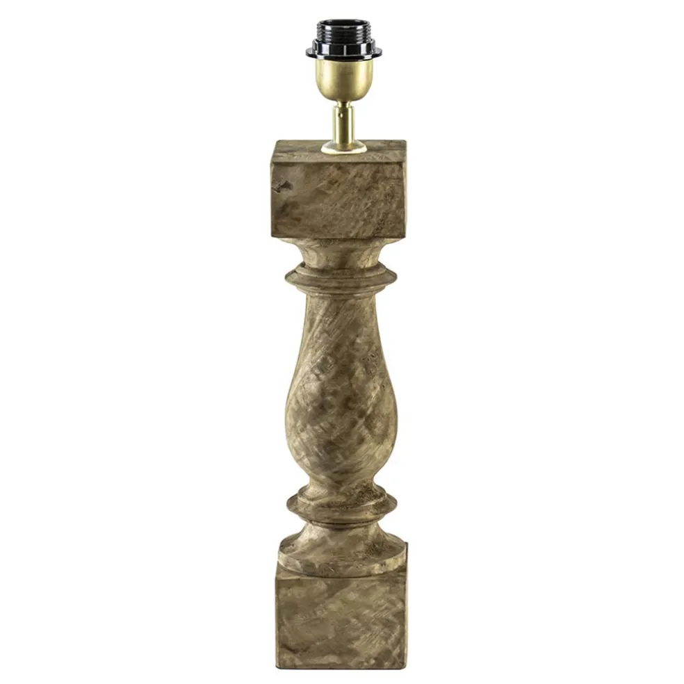 houten_lampvoet_cumani_me_0.webp Sale Straluma Houten lampvoet Cumani met bronzen fitting