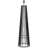 Best Straluma Houten lampvoet mat zwart exclusief kap