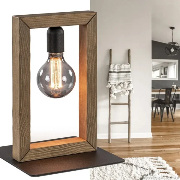houten_tafellamp_frame_me_4.webp Store Straluma Houten tafellamp frame met zwart