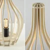 houten_tafellamp_kegel_na_2.webp Outlet Straluma Houten tafellamp kegel naturel met zwart