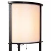houten_vloerlamp_zwart_me_3.webp Best Straluma Houten vloerlamp zwart met beige kap