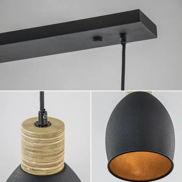 industrieel_landelijke_ha_3.webp Online Straluma Industrieel landelijke hanglamp 3-lichts zwart met hout