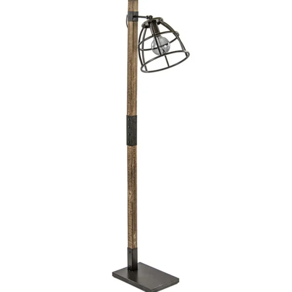 industrieel_landelijke_vl_0-1.webp Best Sale Straluma Industrieel landelijke vloerlamp Matrix hout met metalen korf