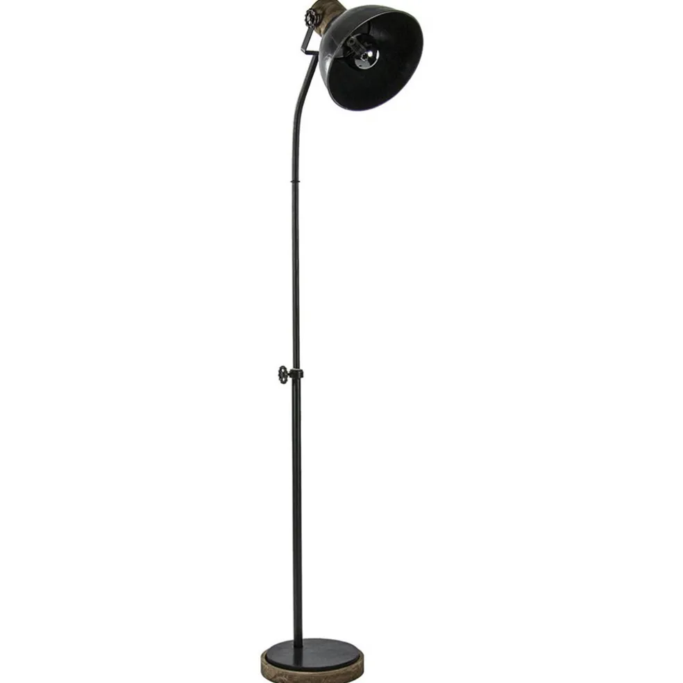 industrieel_landelijke_vl_0.webp Shop Straluma Industrieel landelijke vloerlamp Jody zink met hout