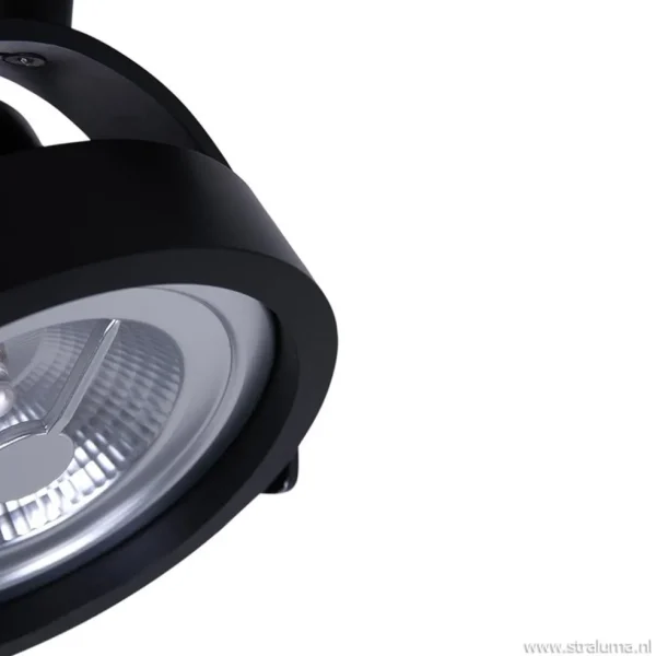 industrile_plafondspot_zw_2.webp Discount Straluma Industriële plafondspot zwart inclusief LED