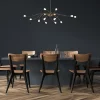 Cheap Straluma Klassieke eettafelhanglamp brons met wit glas dim to warm