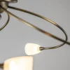 klassieke_plafondlamp_bro_2.webp Best Sale Straluma Klassieke plafondlamp brons met wit gevlamd glas