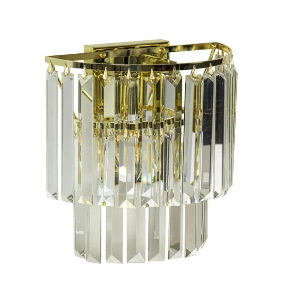 klassieke_wandlamp_goud_m_0.webp Store Straluma Klassieke wandlamp goud met helder glazen pegels