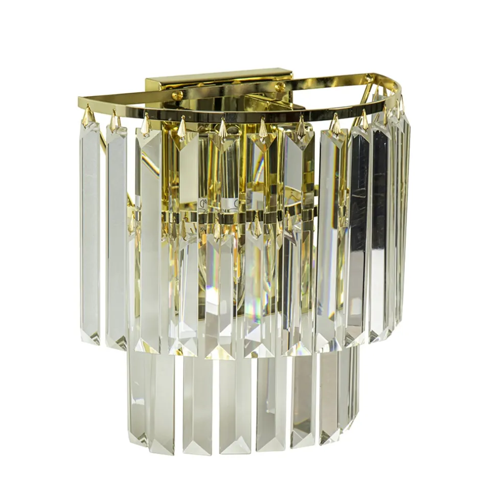 klassieke_wandlamp_goud_m_0.webp Store Straluma Klassieke wandlamp goud met helder glazen pegels