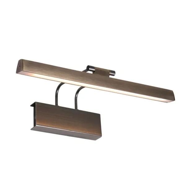 klassieke_wandlamp_schild_0.webp Best Sale Straluma Klassieke wandlamp schilderij brons met LED