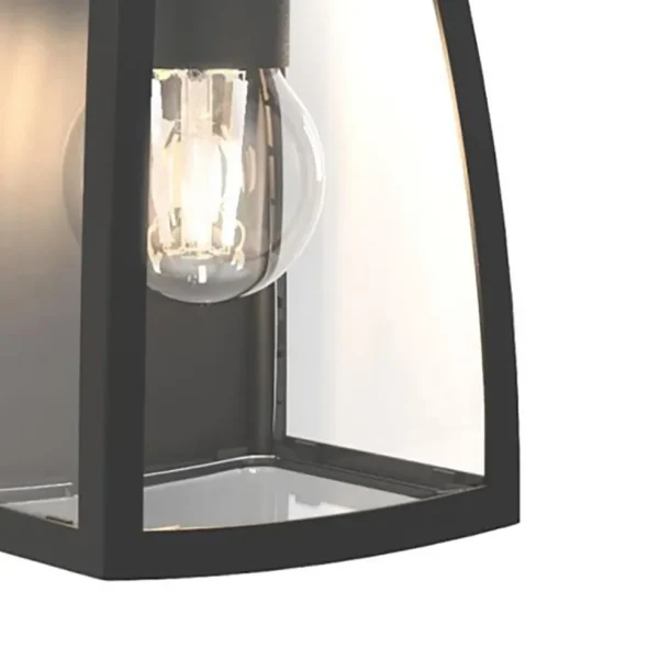kleine_buitenlamp_lantaar_2.webp Flash Sale Straluma Kleine buitenlamp lantaarn wand mat zwart