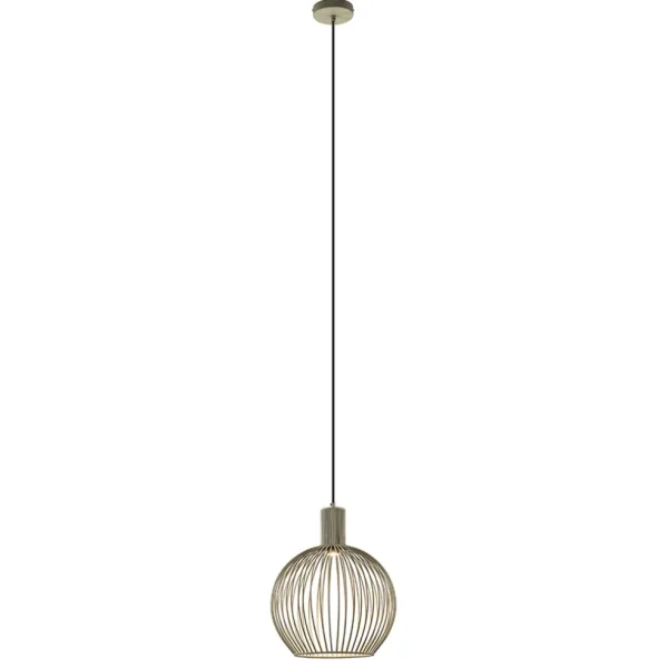 Flash Sale Straluma kleine draad hanglamp mat zand met zwart