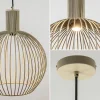 Flash Sale Straluma kleine draad hanglamp mat zand met zwart