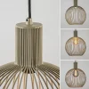 Flash Sale Straluma kleine draad hanglamp mat zand met zwart