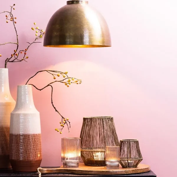 kleine_hanglamp_kylie_oud_4.webp New Straluma Kleine hanglamp Kylie oud brons 30 cm
