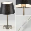 Discount Straluma Kleine lampvoet Washington nikkel exclusief kap