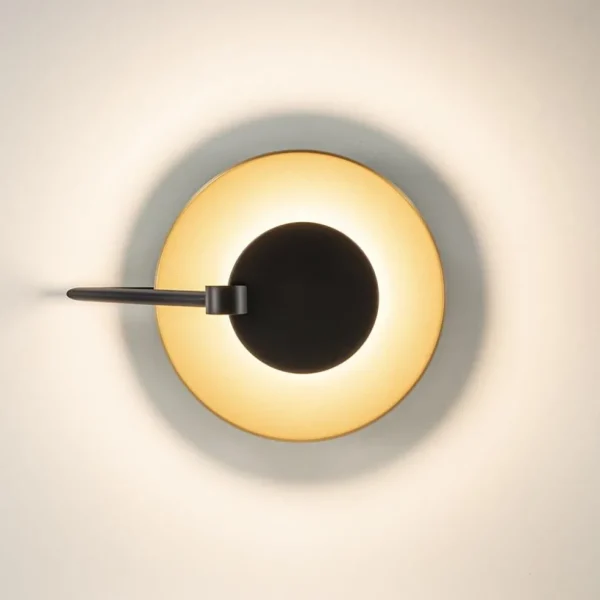 kleine_led_plafondlamp_zw_3-1.webp Flash Sale Straluma Kleine LED plafondlamp zwart met goud