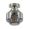 kleine_plafondlamp_haltoi_0.webp Outlet Straluma Kleine plafondlamp hal/toilet met smokey glazen kap