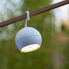 kleine_ronde_buitenlamp_m_4.webp Flash Sale Straluma Kleine ronde buitenlamp met USB wit