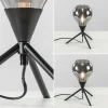 Hot Straluma Kleine tafellamp driepoot met titanium glas