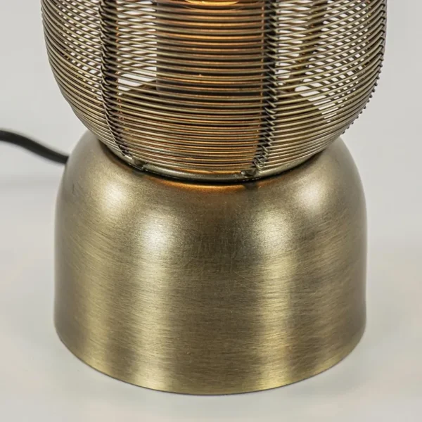 Outlet Straluma Kleine tafellamp Lezuza antiek brons