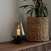 kleine_tafellamp_zwart_me_4.webp Hot Straluma Kleine tafellamp zwart met smoke glas