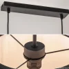 Online Straluma 4-L Hanglamp met zwarte kappen