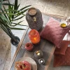 Clearance Straluma L&L tafellamp UDUPI bruin-goud Oosters