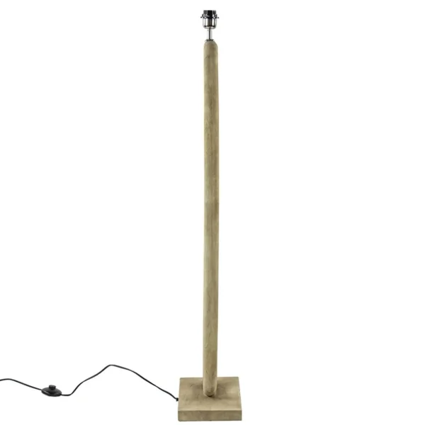 Cheap Straluma Lampvoet / vloerlamp Paceco hout naturel