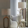 Cheap Straluma Lampvoet / vloerlamp Paceco hout naturel