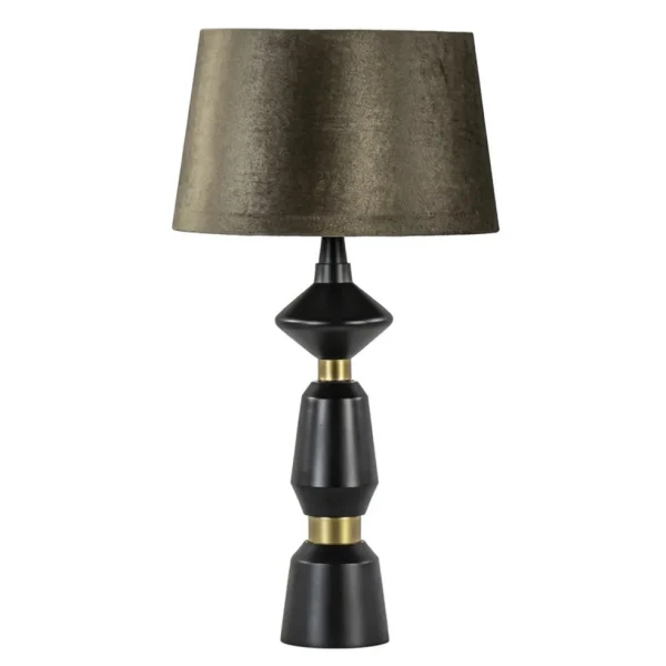 lampvoet_ilvar_zwartmat_g_3.webp Fashion Straluma Lampvoet Ilvar zwart/mat goud z/kap