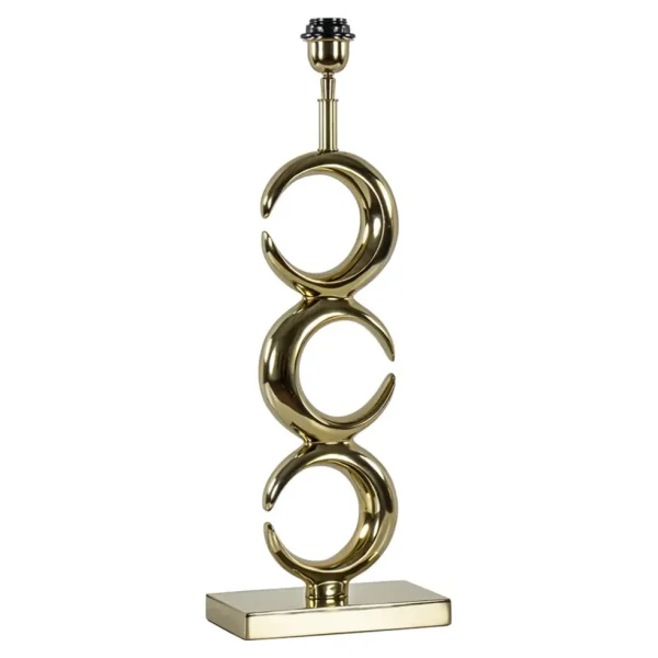 lampvoet_maan_light_gold__0.webp Discount Straluma Lampvoet Maan light gold glossy metaal
