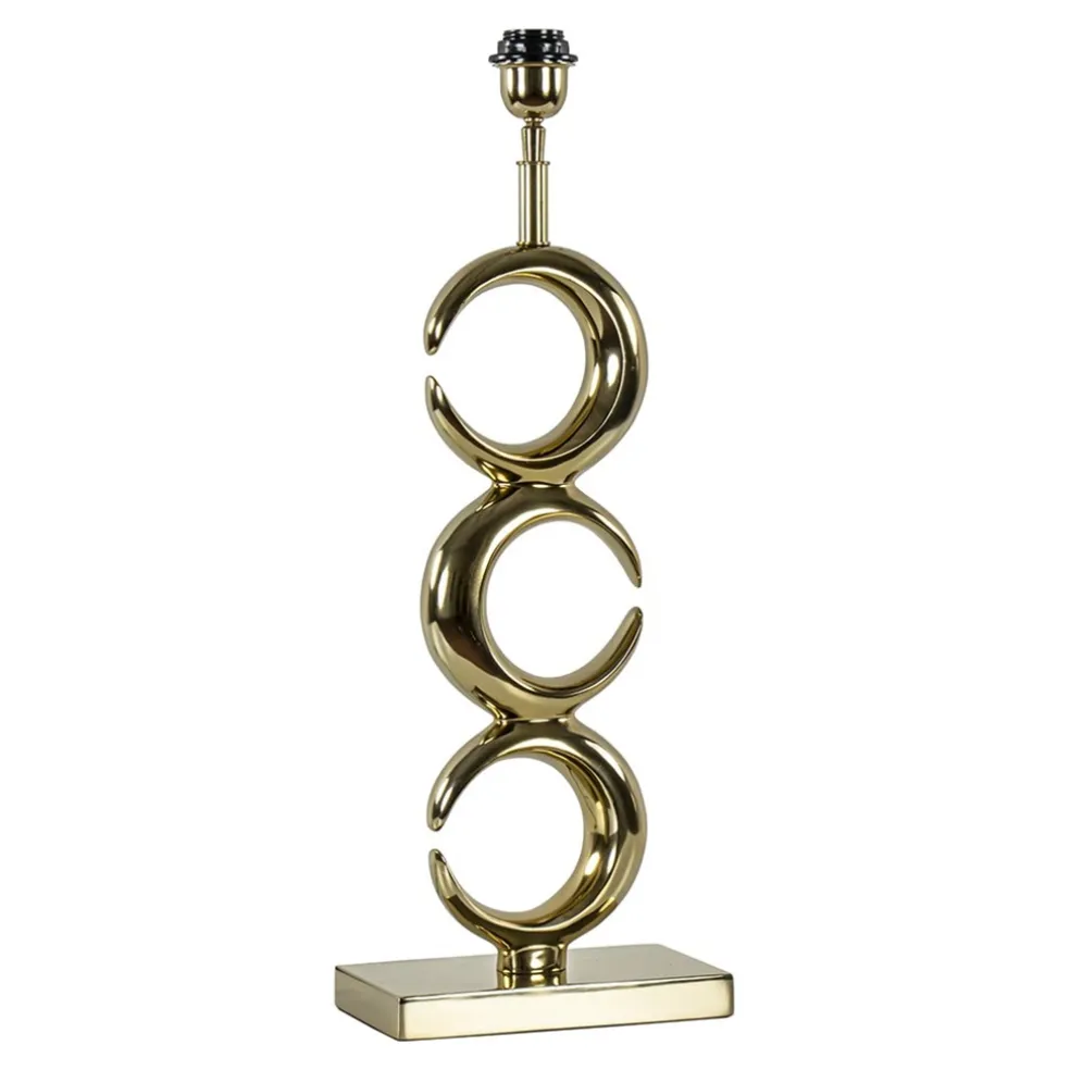 lampvoet_maan_light_gold__0.webp Discount Straluma Lampvoet Maan light gold glossy metaal