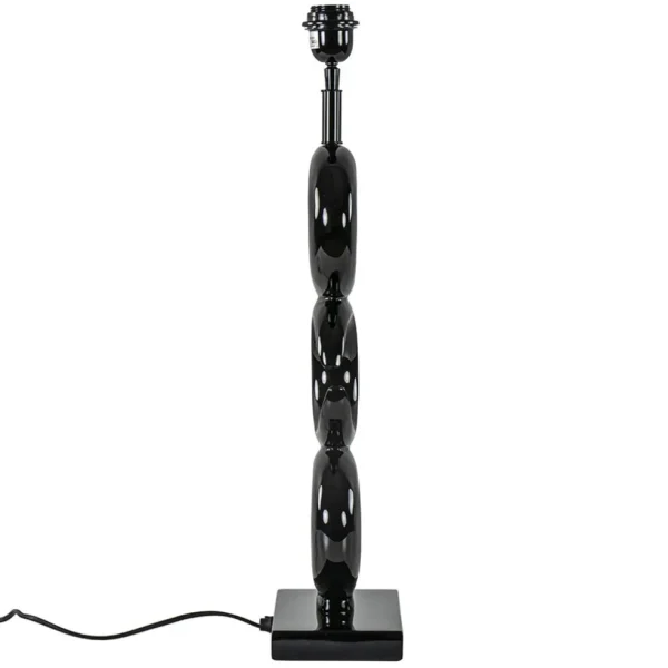 Shop Straluma Lampvoet Maan shiny zwart exclusief kap