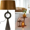 lampvoet_sabuli_hout_donk_4.webp Hot Straluma Lampvoet Sabuli hout donker bruin excl. kap