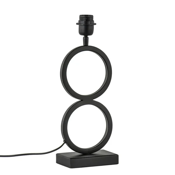 Cheap Straluma Lampvoet Stelios mat zwart exclusief kap