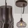 Best Sale Straluma Landelijke draadlamp-hanglamp bruin 48cm