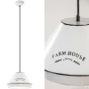 landelijke_hanglamp_farm__1.webp New Straluma Landelijke hanglamp farm house wit met zwart Ø32 cm