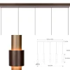 landelijke_lichts_led_han_3.webp Store Straluma Landelijke 5-lichts LED hanglamp cilinders bruin