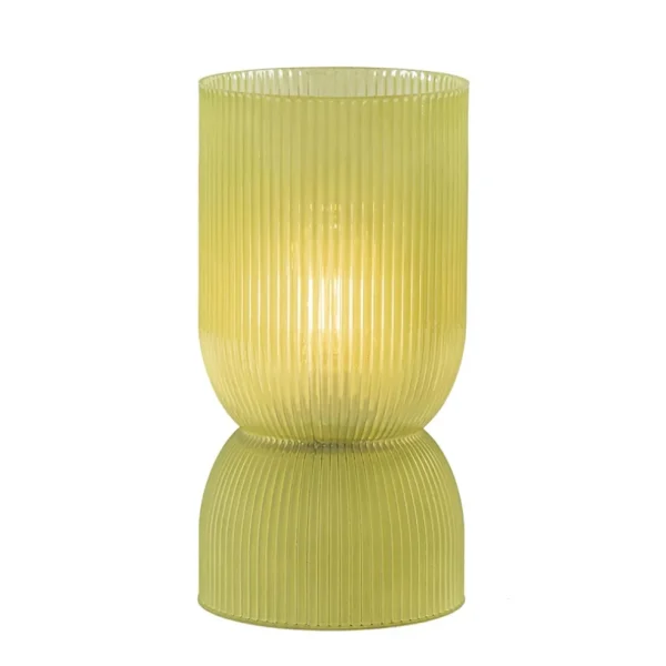 landelijke_light_and_livi_1.webp Flash Sale Straluma Landelijke Light and Living tafellamp olijfgroen op batterijen Phoebe