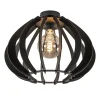 landelijke_plafondlamp_ho_1.webp Best Straluma Landelijke plafondlamp hout mat zwart