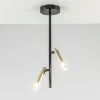 landelijke_plafondlamp_zw_1.webp Cheap Straluma Landelijke plafondlamp zwart met goud G9