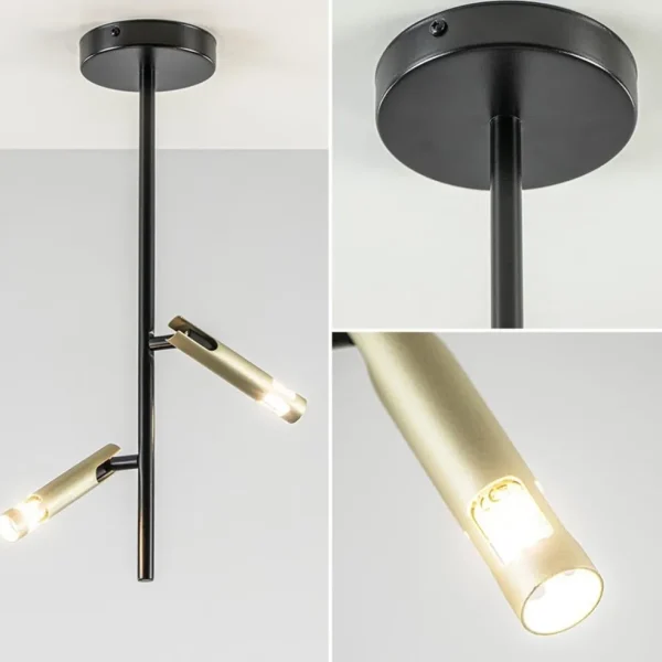 landelijke_plafondlamp_zw_2.webp Cheap Straluma Landelijke plafondlamp zwart met goud G9