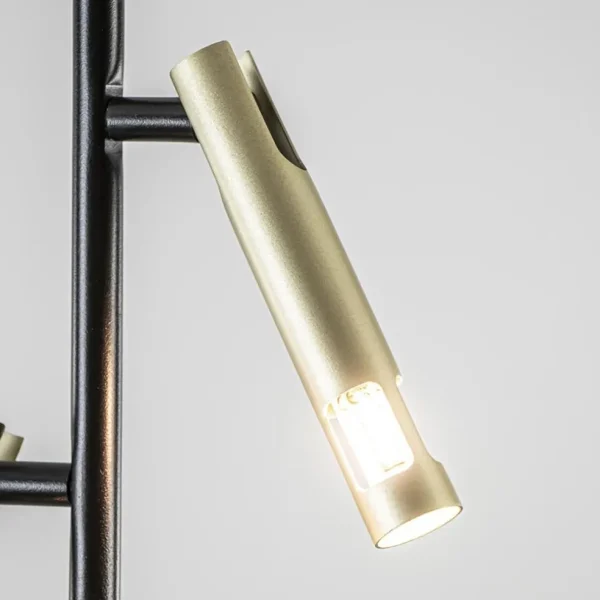 landelijke_plafondlamp_zw_3.webp Cheap Straluma Landelijke plafondlamp zwart met goud G9