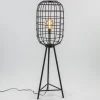 landelijke_vloerlamp_toah_1.webp Best Straluma Landelijke vloerlamp Toah mat zwart met brons