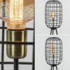 landelijke_vloerlamp_toah_3.webp Best Straluma Landelijke vloerlamp Toah mat zwart met brons