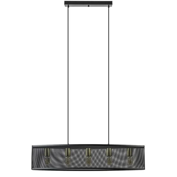 langwerpige_hanglamp_mat__0.webp New Straluma Langwerpige hanglamp mat zwart metaal met goud