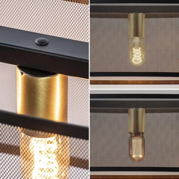 langwerpige_hanglamp_mat__3.webp New Straluma Langwerpige hanglamp mat zwart metaal met goud