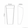 Store Straluma LED buitenlamp up+down wit aluminium IP54